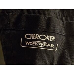 Cherokee Workwear Black Scrub Pants Cargo Drawstring‎ Size 2XT /0296